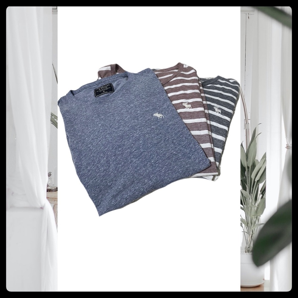 Abercrombie |  T-Shirts |  x 3